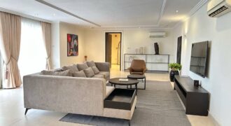 Fully furnished 3-bedroom spacious flat with a staff quarter Fully furnished 3-bedroom spacious flat with a staff quarter