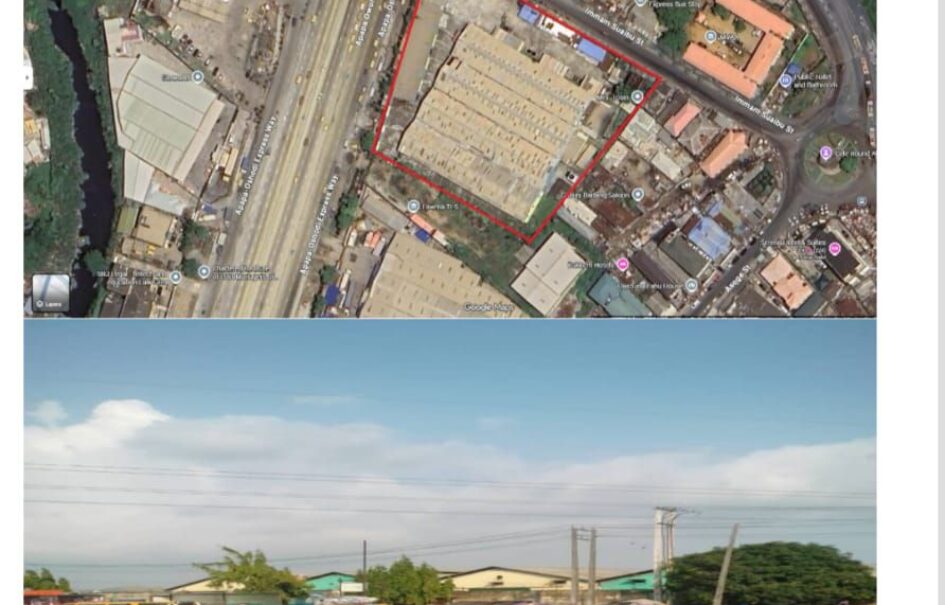Commercial Land with Warehouse for Sale in Lagos